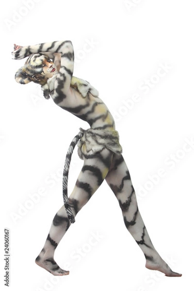 Fototapeta White tigress