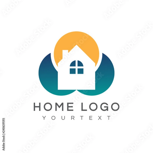 Obraz home logo design