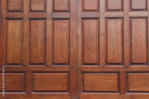 Obraz Old plank floor for background image.