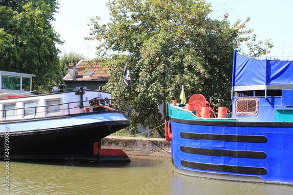 Obraz Bateaux colorés