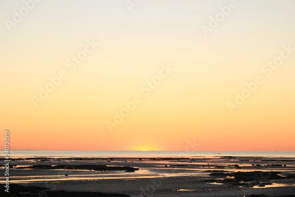 Obraz Coucher de soleil