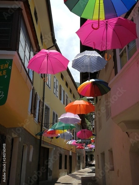 Fototapeta Regenschirme