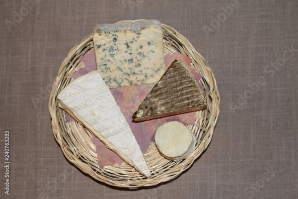 Obraz plateau de fromage