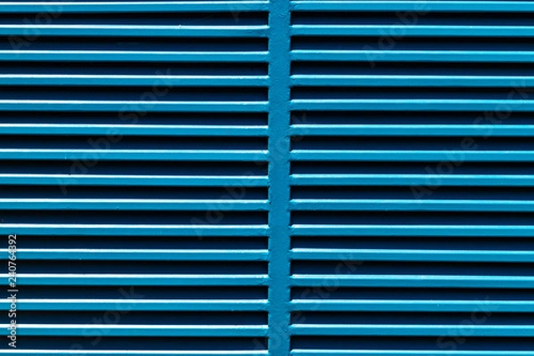 Obraz blue window blinds