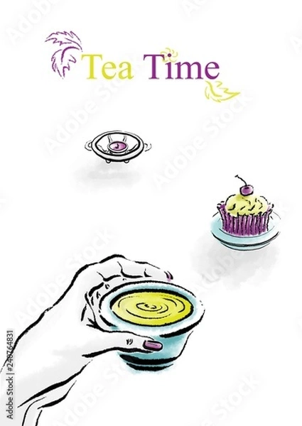 Fototapeta Tea Time