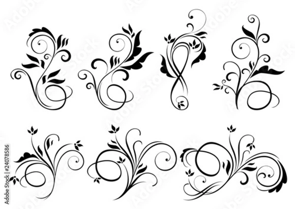 Fototapeta Floral Element