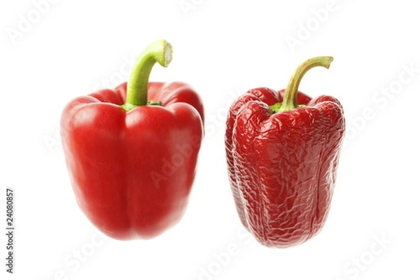 Obraz fresh and bad bell pepper