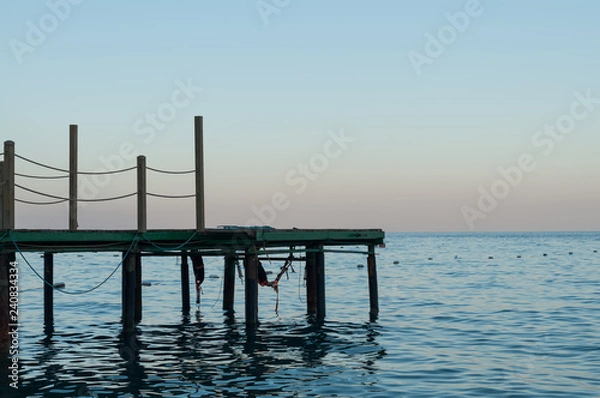 Fototapeta Sunset on the sea