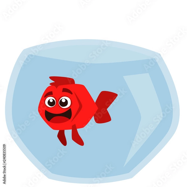 Obraz fish in a bowl