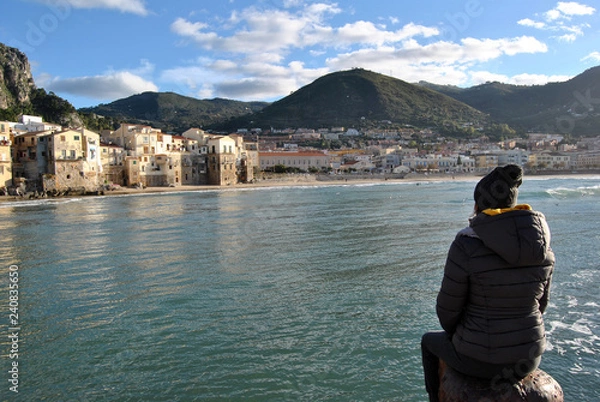 Fototapeta Osservando il mare