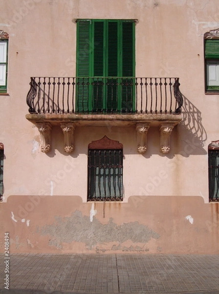 Obraz balcony window