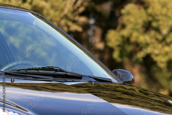 Fototapeta Windscreen reflection