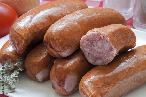 Obraz saucisses fumées
