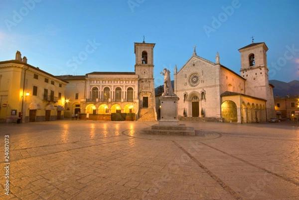 Obraz Umbria: piazza S. Benedetto