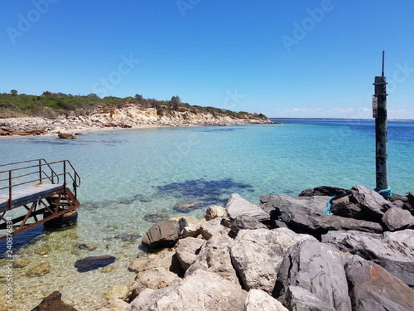 Obraz boat on the beach