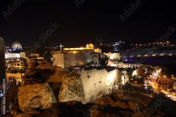Fototapeta Old city Jerusalem