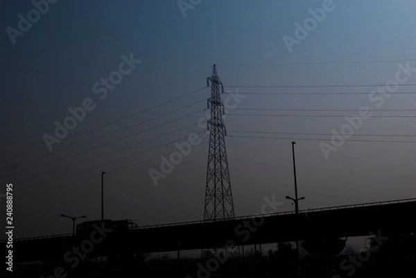 Obraz electricity tower