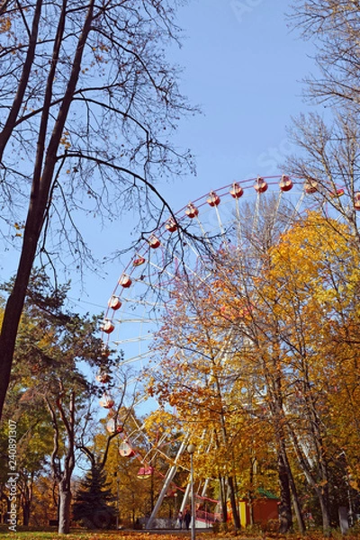 Fototapeta Ferris wheel