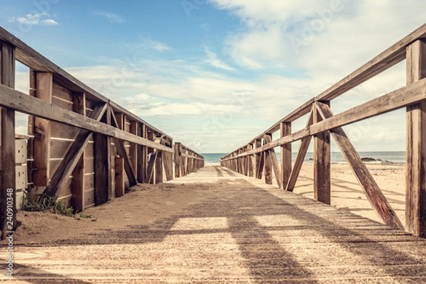 Obraz Bridge to ocean