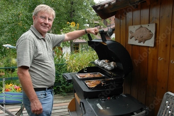 Obraz Sommerzeit-Grillzeit