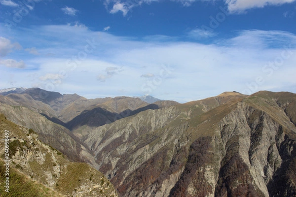 Fototapeta view of mountains