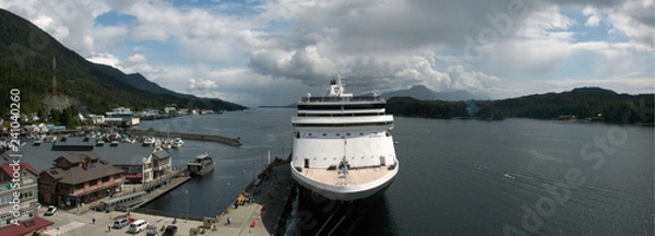 Obraz Cruise Ship at dock