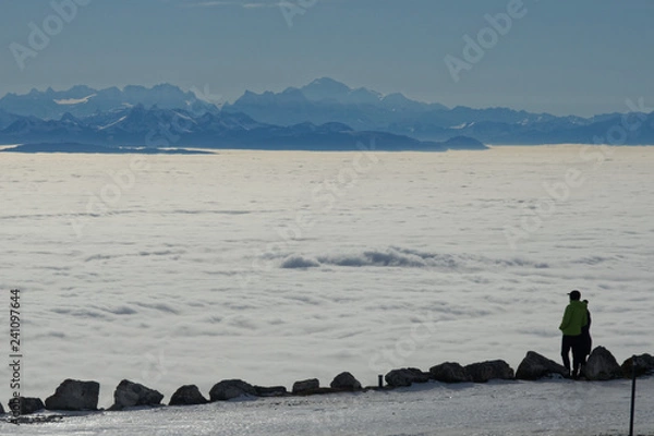 Obraz Mer de Brouillard