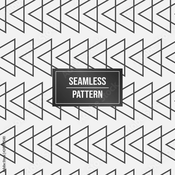 Obraz Geometric pattern background. Abstract pattern white background