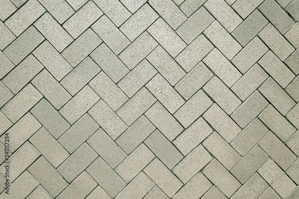 Fototapeta Grey stone pavement background texture