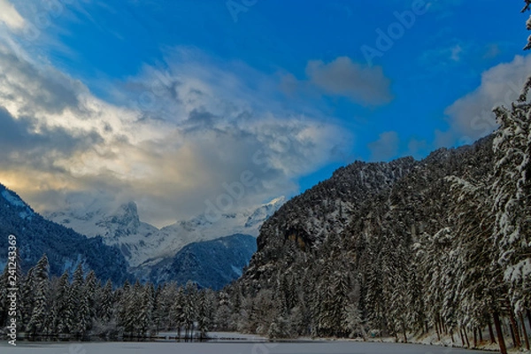 Obraz Hinterstoder Winterlandschaft