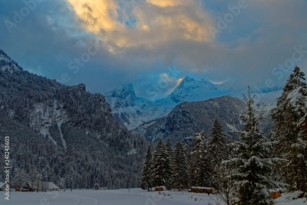 Obraz Hinterstoder Winterlandschaft