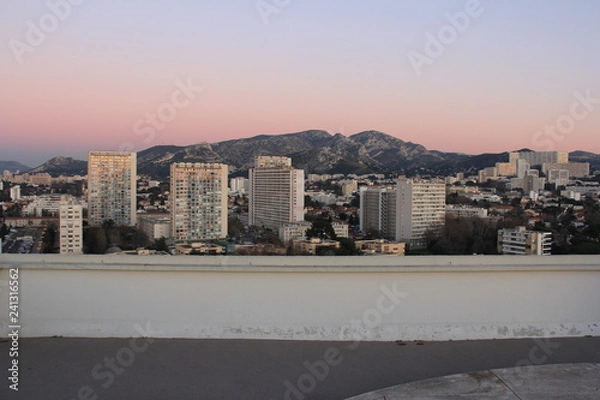 Obraz Immeubles marseillais