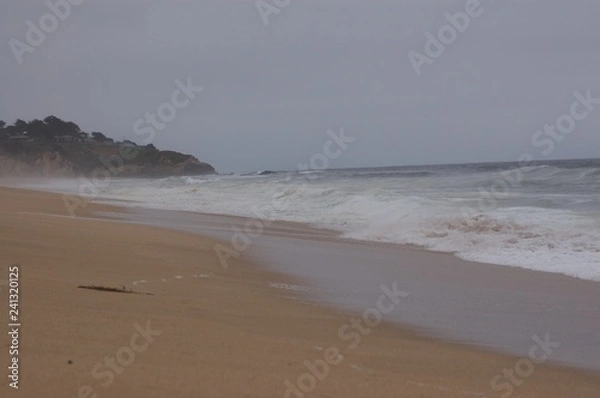 Fototapeta beach at sunset