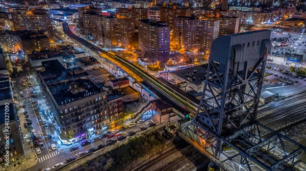 Obraz Bronx Train Station