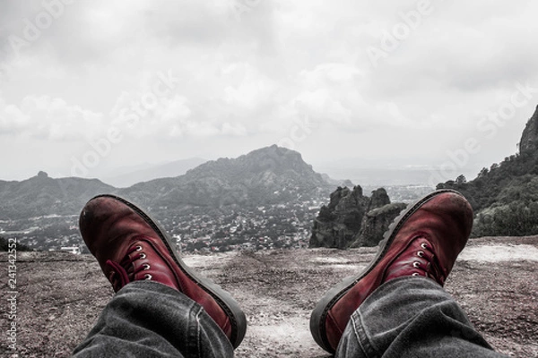 Obraz Botas viajeras