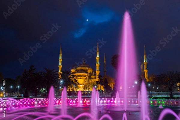 Obraz Moschea Blu - Istanbul
