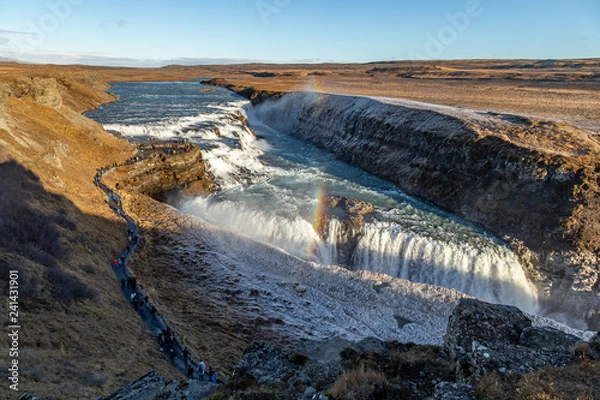 Obraz Gullfoss Waterfall