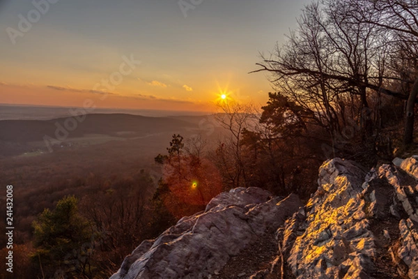 Obraz Blue Mountain Sunset