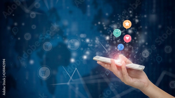 Fototapeta Customer satisfaction.