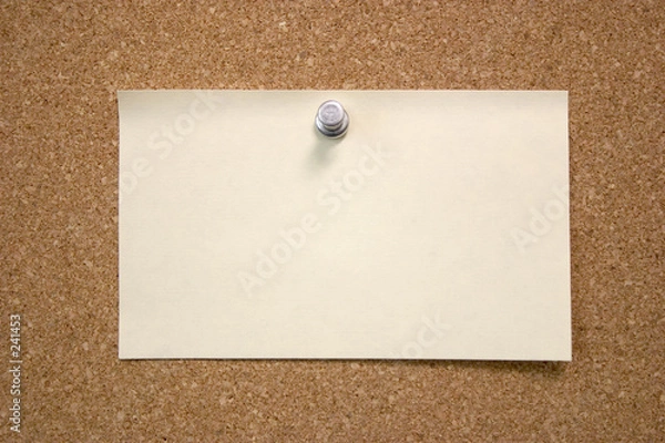 Obraz blank post it note