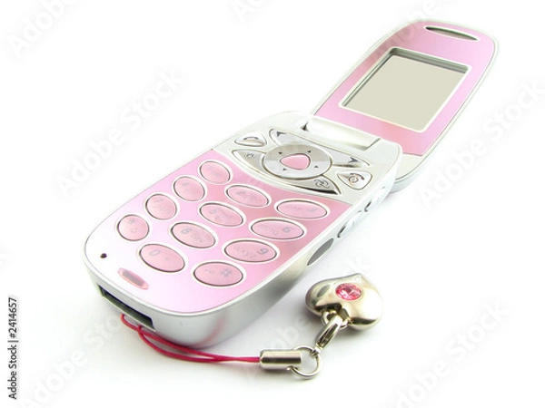 Obraz modern clamshell phone