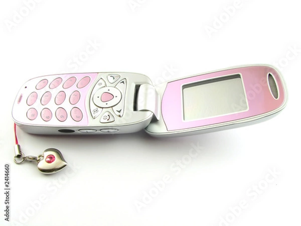 Obraz modern clamshell phone