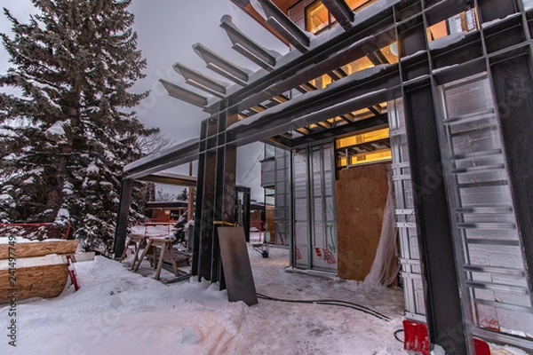 Obraz Modern home building