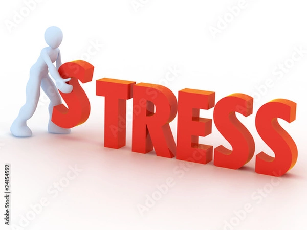 Fototapeta stress concept