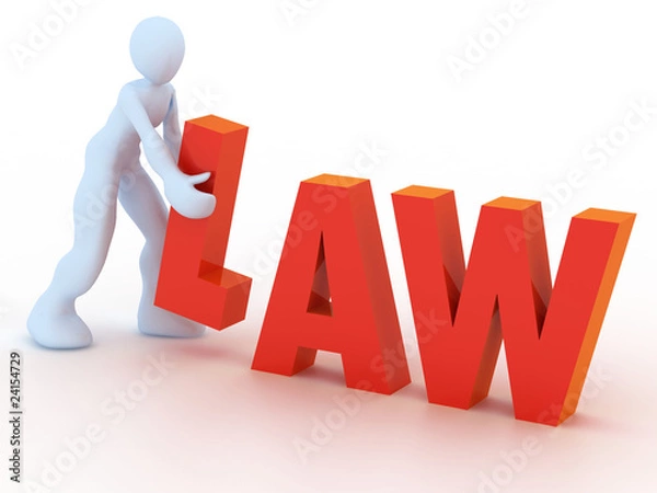 Fototapeta law concept