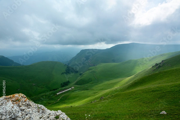Fototapeta вид с горы Шаджатмаз