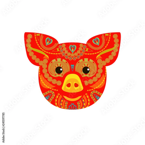 Obraz Chinese New Year pig
