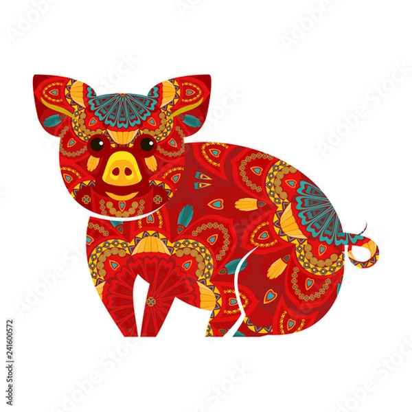 Obraz Chinese New Year pig