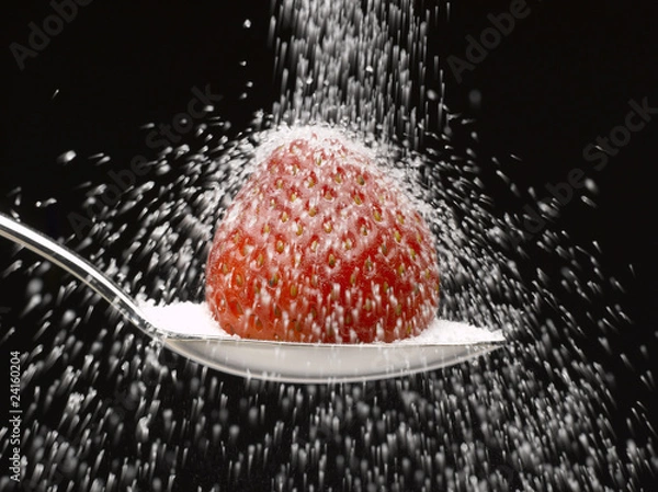 Obraz sugar-coated strawberry