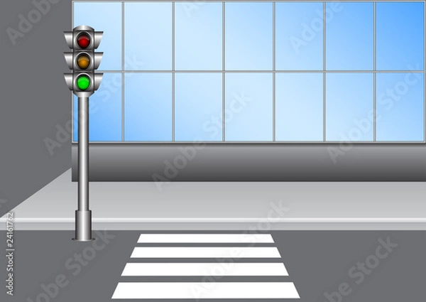 Fototapeta Traffic light